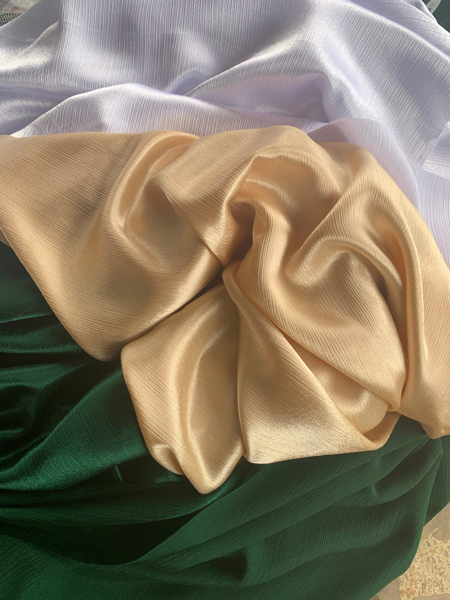 Satin Fabric for high quality Scrunchers