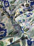 5 print paint floral designs (blue)