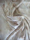 Ntomapa 4 yards tie and dye silky metallic organdy