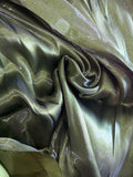 Liquid shimmer organza brocade