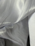 Silky metallic organdy