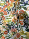 5 print paint floral designs (orange)