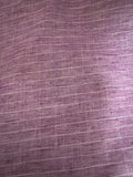 Striped slub linen
