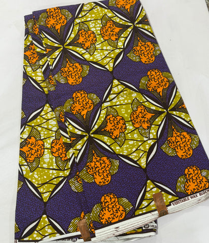 Blossom African wax print
