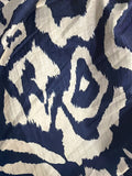 5 print navy blue tribal design