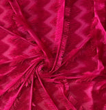 Zigzag tassel pique
