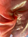 Metallic organdy