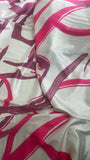 Abstract stroke silk