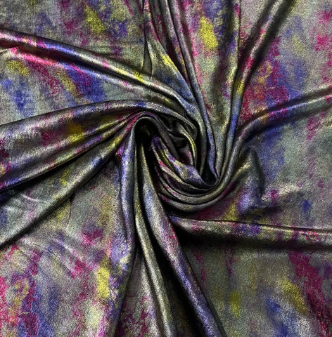 Tie dye lurex