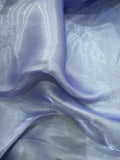 Silky metallic organdy