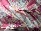 5 print pink splash floral design
