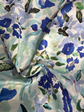 5 print paint floral designs (blue)