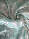 Ntomapa 4 yards tie and dye silky metallic organdy