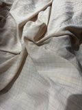 Checkered metallic linen