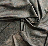 Wavy metallic brocade (2colours)