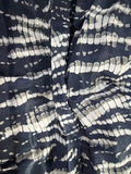 5 print blue and white skeleton design