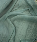 Pleated chiffon (small pleats)