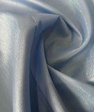 Plain striped metallic brocade