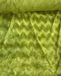 Zigzag tassel pique