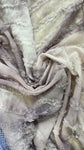 Ruffle dyed chiffon
