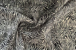 Zebra cotton organza