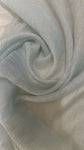 Crush striped chiffon