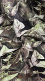 Metallic leaf   brocade