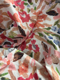 5 print paint floral designs (pink )