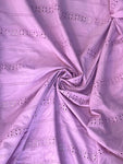 Purple little box cotton lace
