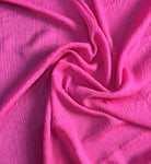 Crinkle Lycra chiffon
