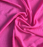 Crinkle Lycra chiffon