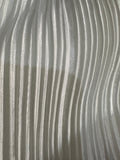 Pleated pleated satin