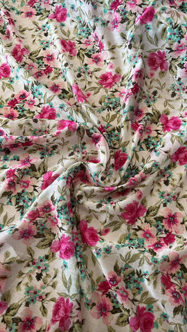 Little floral cotton chiffon