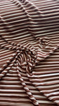 Two coloured pleated satin