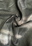 Swirly metallic brocade