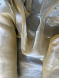 Metallic organdy