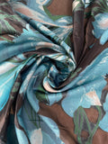 Big floral organza brocade ( more colours available)
