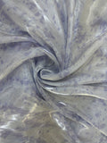 Ntomapa 4 yards tie and dye silky metallic organdy