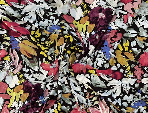 Mixed floral rayon