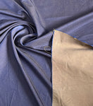 Two face silky denim