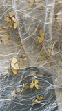 3D shimmer butterfly tulle