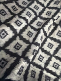 5 print black and grey Diamond design