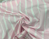 Striped cotton jacquard