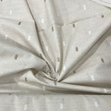 Embroidered butta linen