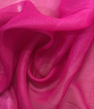 Crinkle crepe organza