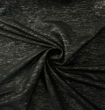 Silver metallic brocade
