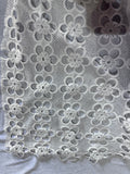 Floral crochet  lace