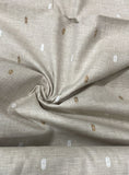 Embroidered butta linen