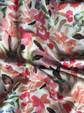 5 print paint floral designs (pink )