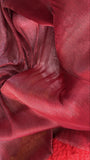 Micro pleated organza